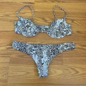 Black Reptile Mai Underwear